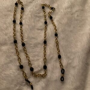 Joan Rivers Glasses Chain NWOT 27” long